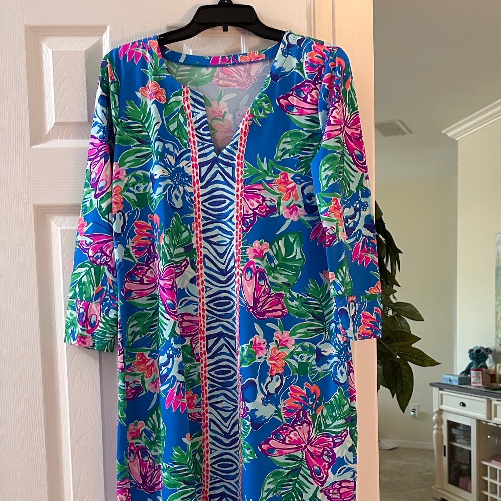 NWT Lilly Pulitzer UPF 50+ Nadine Dress Size Large